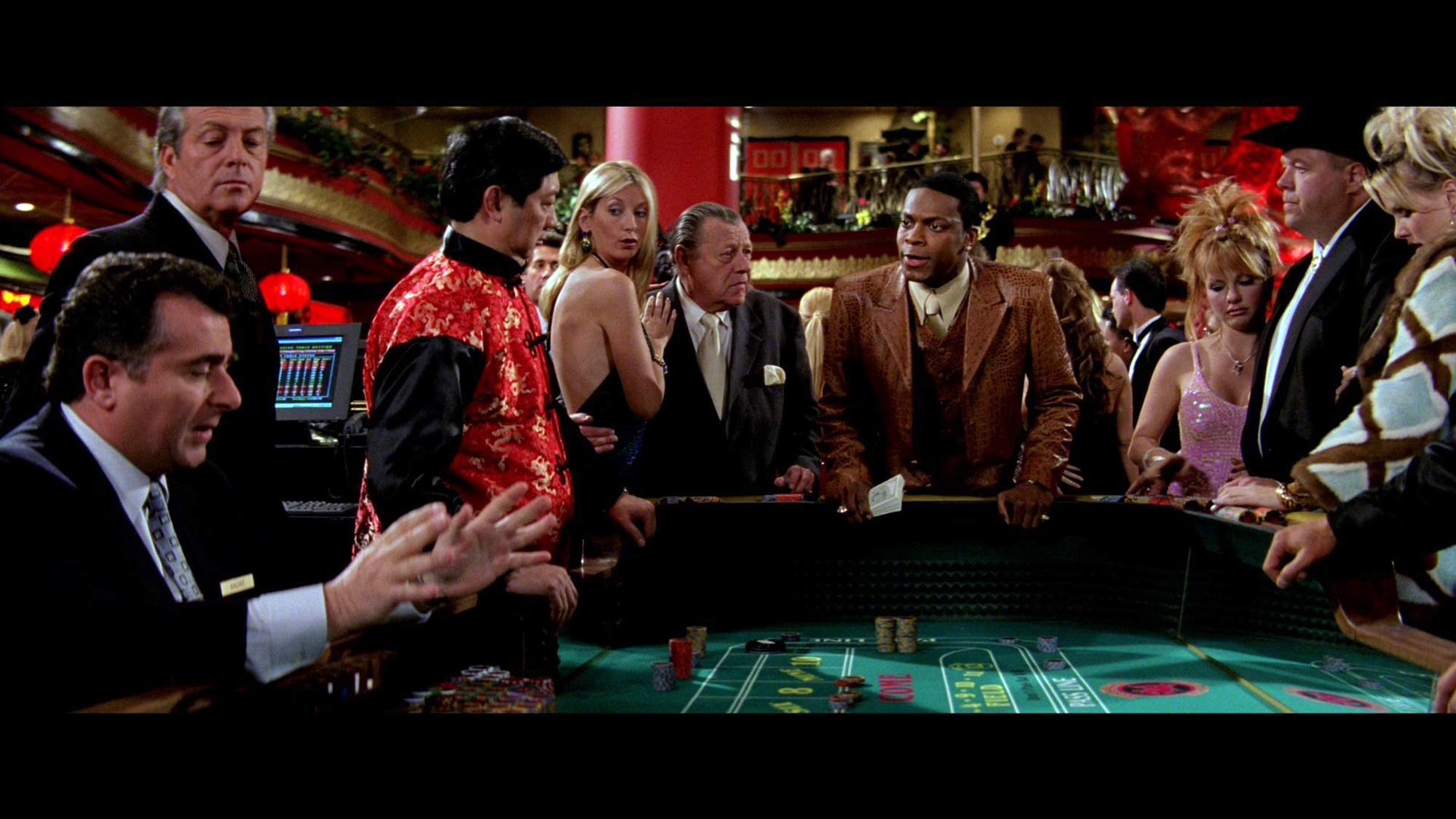 Rush Hour 2 Screen Used Red Dragon STUNT poker Chip RARE Jackie Chan Chris Tucker !