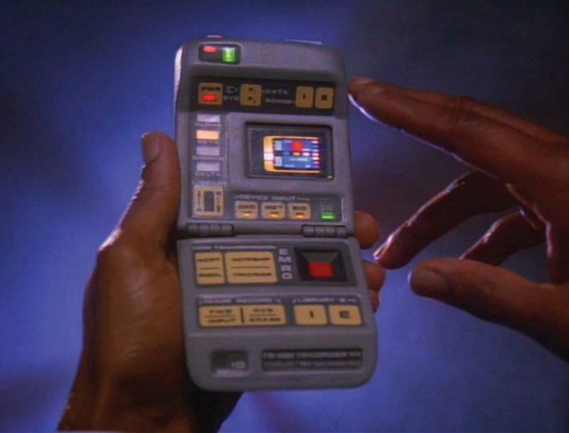 Star Trek tricorder AM FM RADIO bonificación De Caja De Galaxy