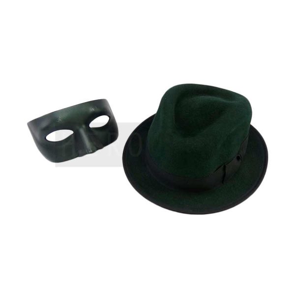 The Green Hornet Seth Rogen Mask and Hat