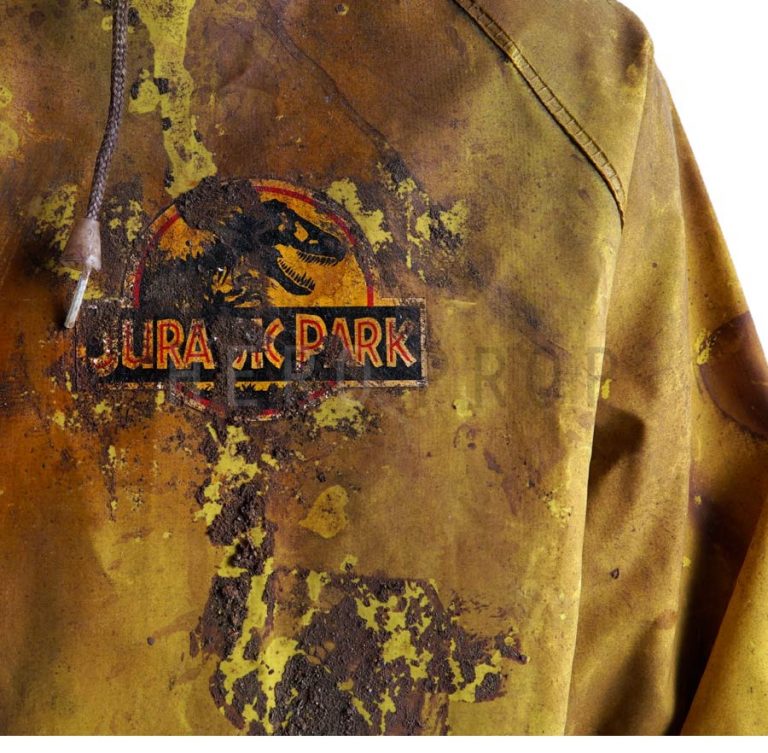 Jurassic World Jurassic Park Weathered Rain Jacket 1052