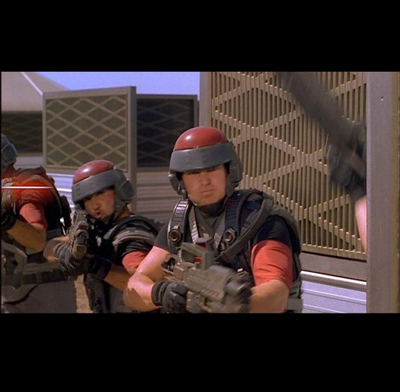 Starship Troopers Mobile Infantry Combat Helmet - HeroProp.com