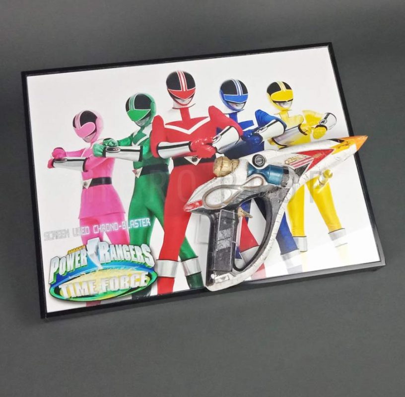 Power Rangers Chrono Ranger Power Rangers Time Force Chrono-Blaster – HeroProp.com