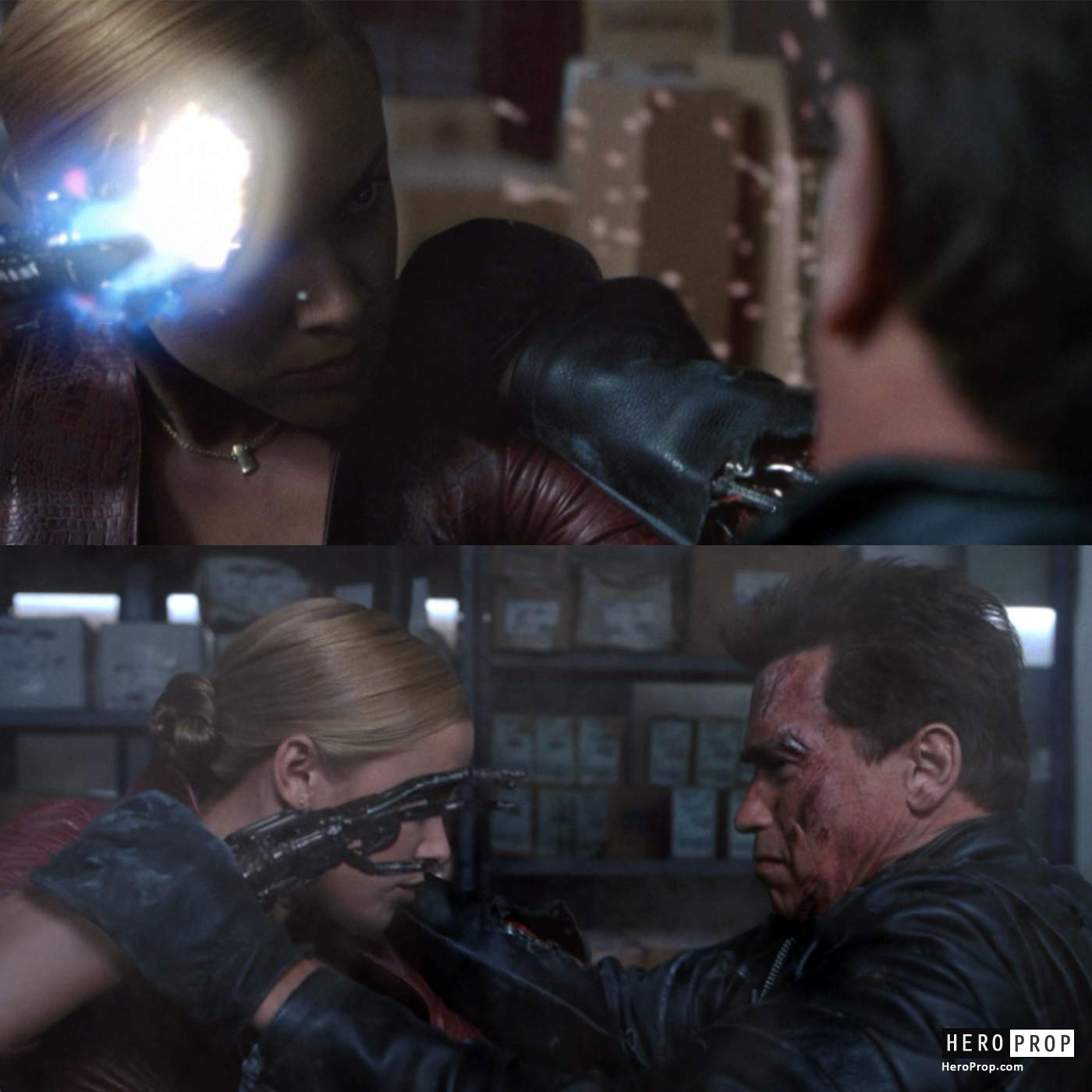 Terminator 3 - Terminator's (Arnold Schwarzenegger) Battle-Damaged