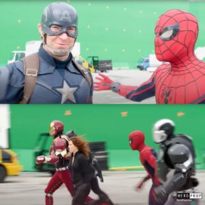 Captain America Civil War - Spider-Man Suit Eyes 