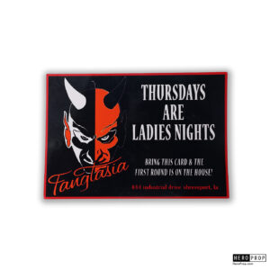 True Blood (2008) - Fangtasia "Ladies Night" Flyer