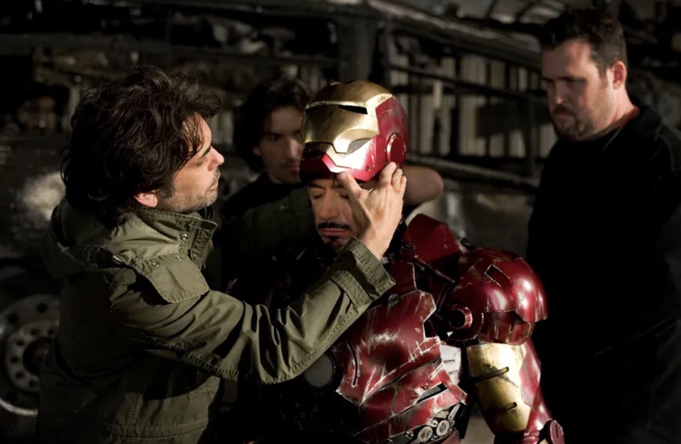 Iron Man (2008) – Hero Iron Man (Robert Downey Jr.) Mark III Helmet ...
