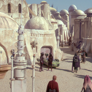 Star Wars: The Phantom Menace (1999) - Mos Espa Wall 