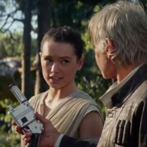 Star Wars: The Force Awakens (2015) - Rey (Daisy Ridley) Blaster Pistol Movie Props