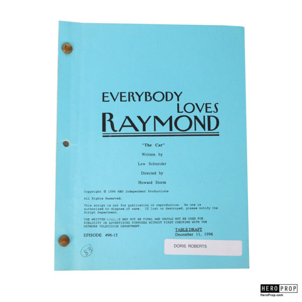 Everybody Loves Raymond (1996) - Doris Roberts "The Car" Script - Image 2