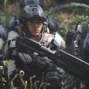 Halo 4: Forward Until Dawn (2012) - UNSC Combat Helmet Movie Props