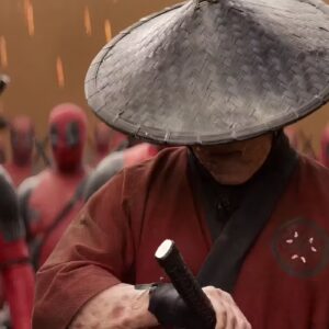 Deadpool & Wolverine (2014) - Samurai Pool (Hung Dante Dong) Katana Set Movie Props