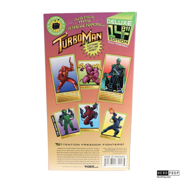 Jingle All The Way (1996) - Turboman Action Figure Box - Image 3