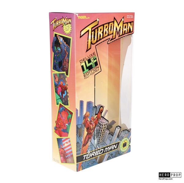 Jingle All The Way (1996) - Turboman Action Figure Box
