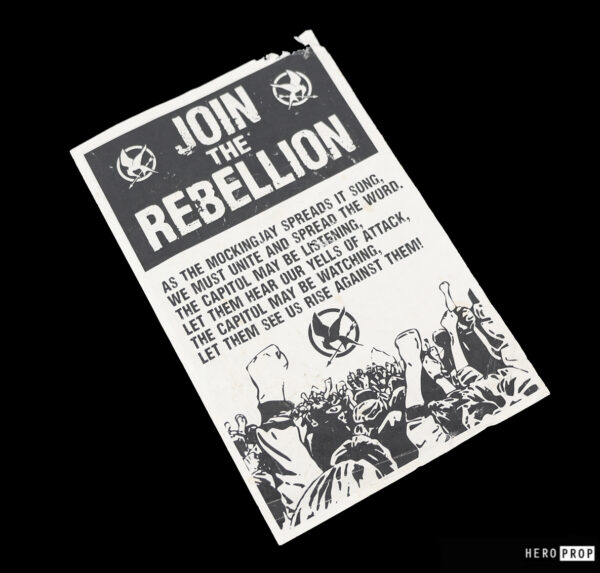 The Hunger Games: Catching Fire (2013) - Rebellion Flyer