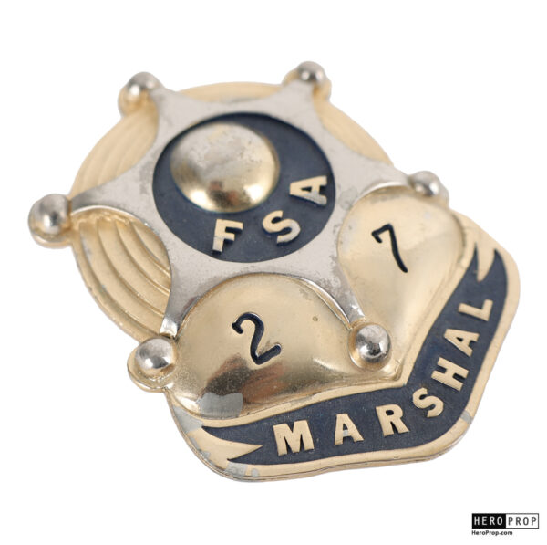 Outland (1981) - Con-Am Marshall Badge - Image 2