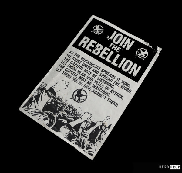 The Hunger Games: Catching Fire (2013) - Rebellion Flyer - Image 3