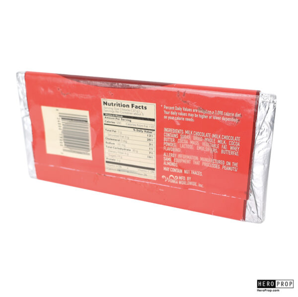 Charlie and the Chocolate Factory (2005) - Original "Nutty Crunch Surprise" Wonka Bar - Image 2