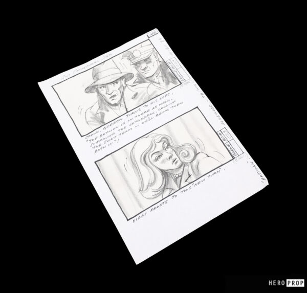 Batman (1989) - Internal Cathedral Scene #C28 Storyboard