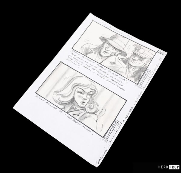 Batman (1989) - Internal Cathedral Scene #C28 Storyboard - Image 3