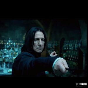 Harry Potter Movie Prop 2001 2011 – Severus Snape Alan Rickman Wand Display