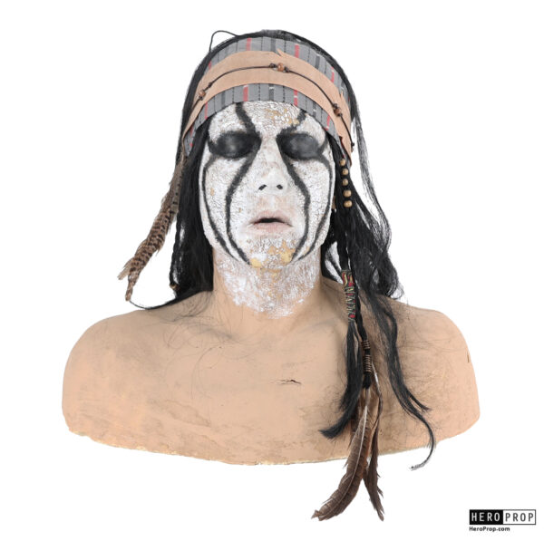 The Lone Ranger (2013) - Tonto "Johnny Depp" Makeup Bust