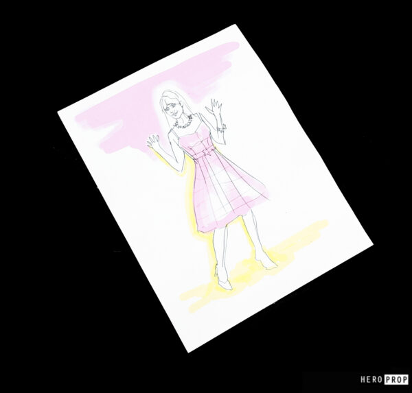 Barbie (2023) - Original Concept Illustration Set - Image 2