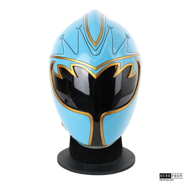 Power Rangers Mystic Force (2006) - Blue Mystic Ranger (Melanie Vallejo) Helmet - Image 2