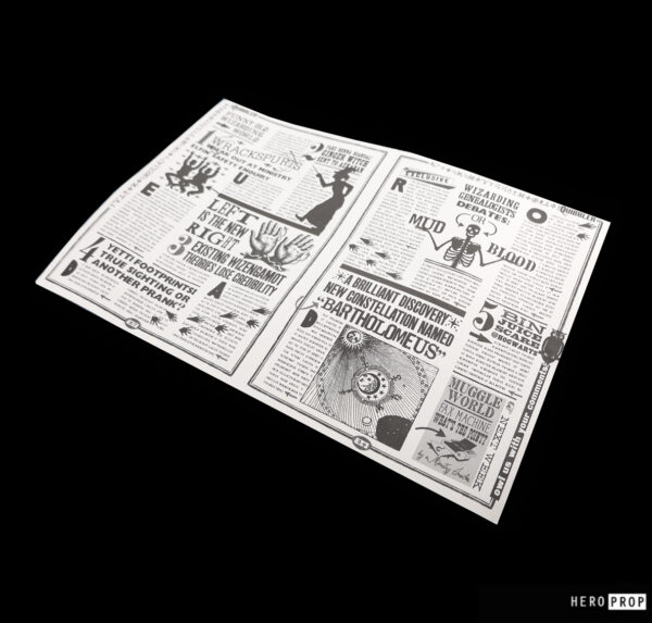 Harry Potter and the Deathly Hallows: Part 1 (2010) - Original Quibbler Insert Page