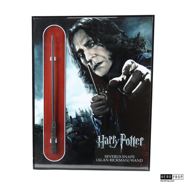 Harry Potter Franchise (2001-2011) - Severus Snape (Alan Rickman) Wand Display