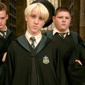 slytherin students in harry potter and the sorcerers stone