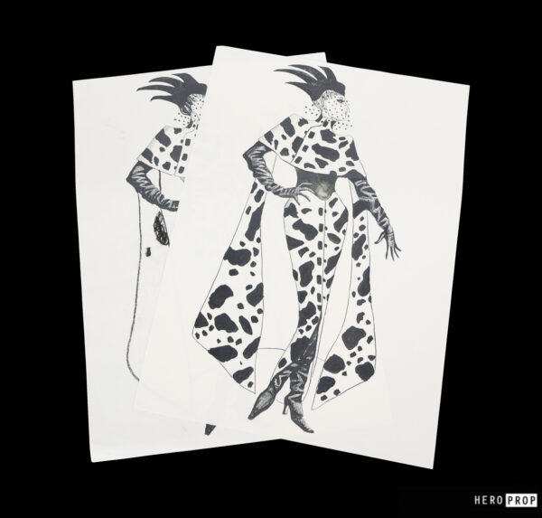 Cruella (2021) - Costume Concept Illustration Set