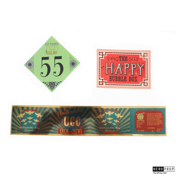 Harry Potter & The Half Blood Prince (2009) - Weasley Joke Label Set