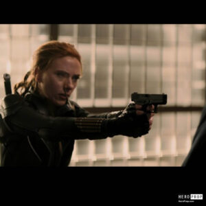 Hero Prop Black Widow Glock Movie Prop Screencap