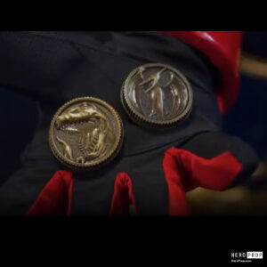 Mighty Morphin Power Rangers Triceratops Power Coin Movie Prop Screencap