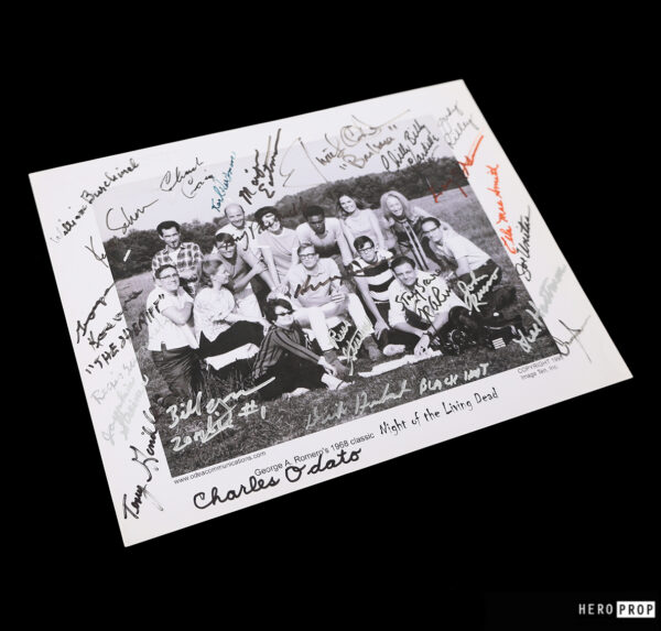 Night of the Living Dead (1968) - Cast Autographed 8X10 Photograph