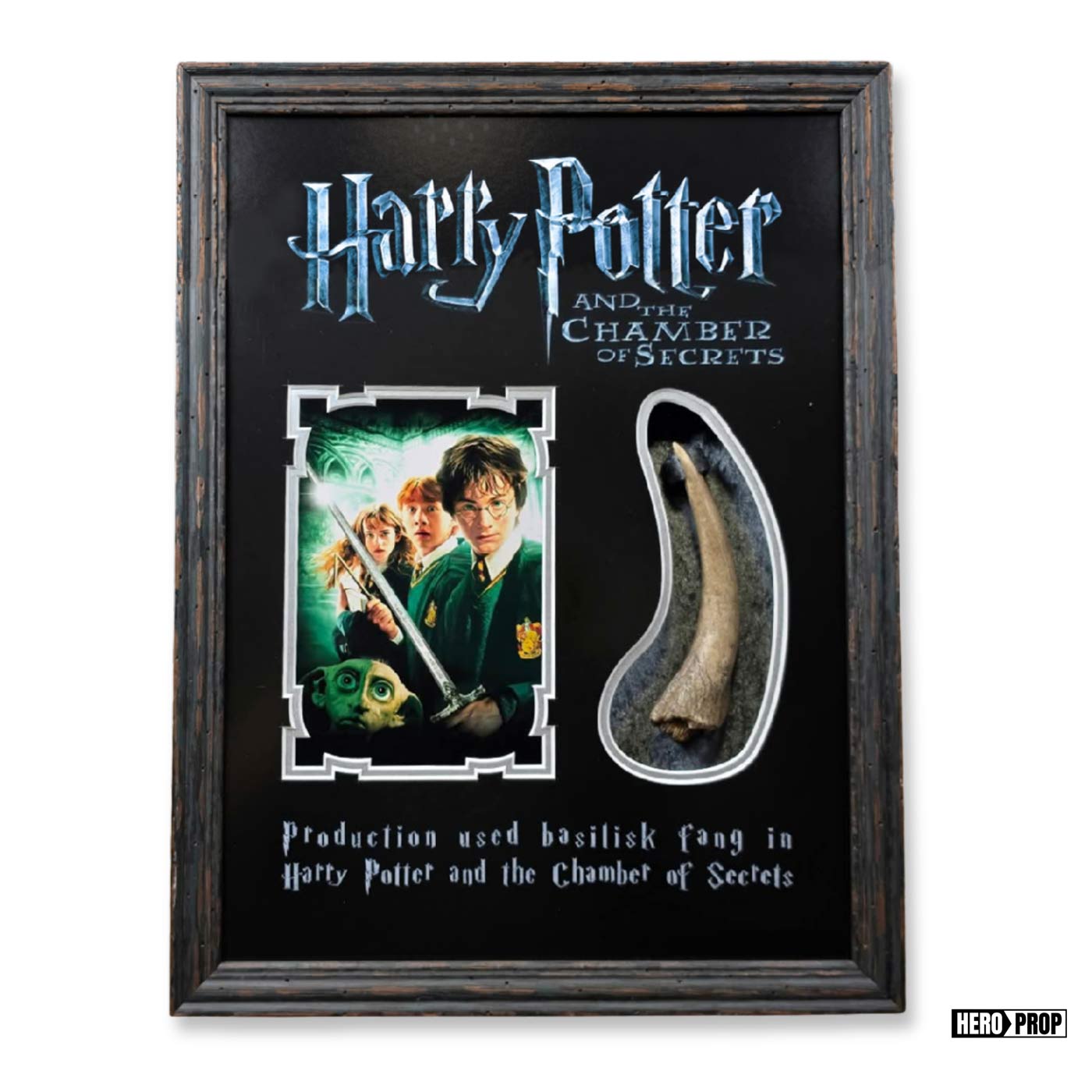 Harry Potter and the Chamber of Secrets (2002) - Framed Basilisk Fang